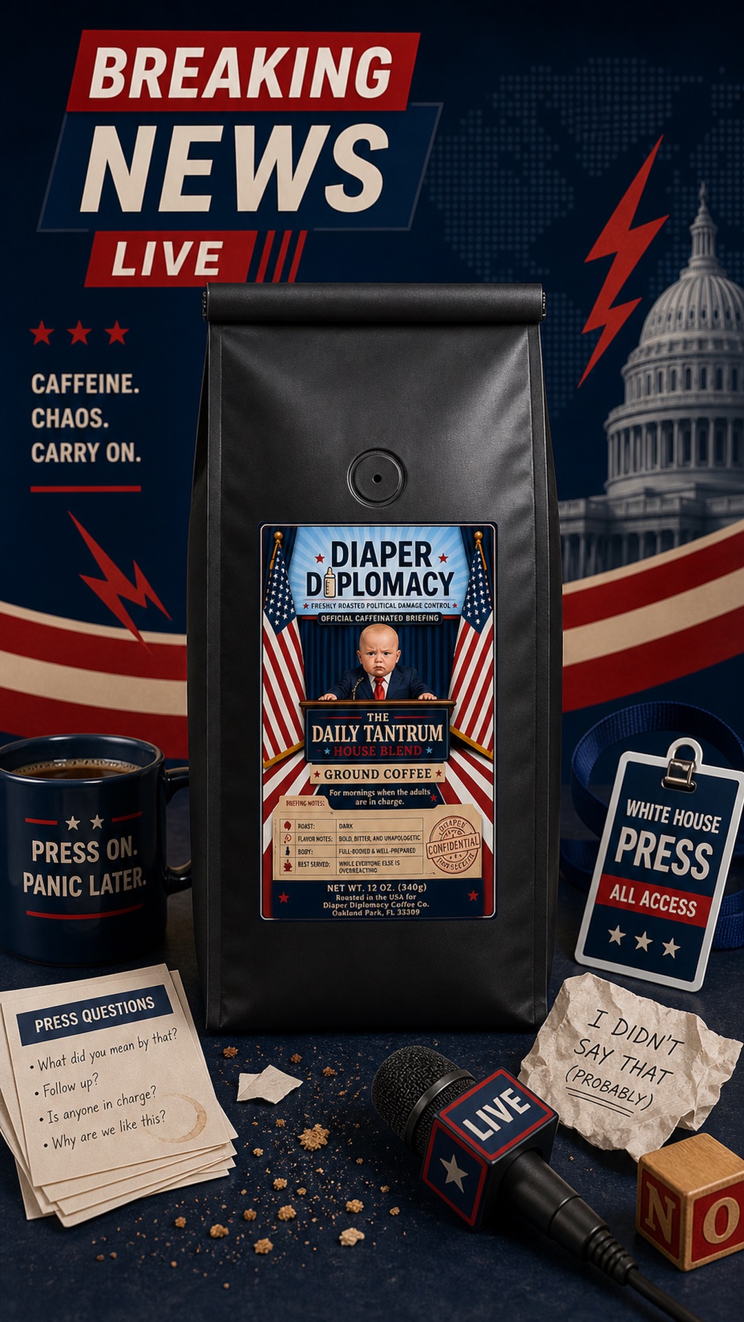 Briefing Room Roast coffee preview